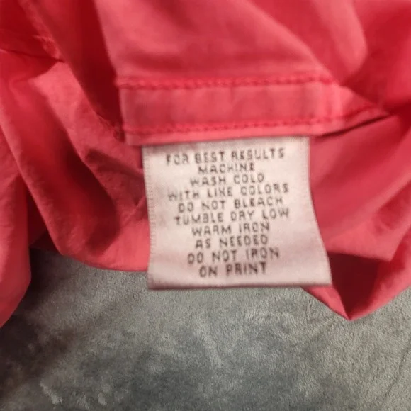 Peter Millar Seaside Collection Button Shirt M Pink Silk Blend Short Sleeve - Picture 8 of 8